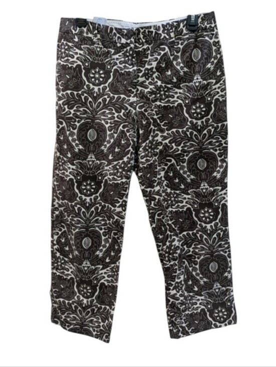 Lands' End Pants - Lands' End patterned ankle pants. Size 10
